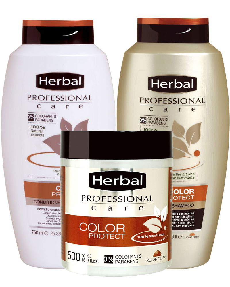 گروه مراقبتی موهای رنگ شده هربال زولفوم پوست و مو herbal zolfom hair skin color protect group