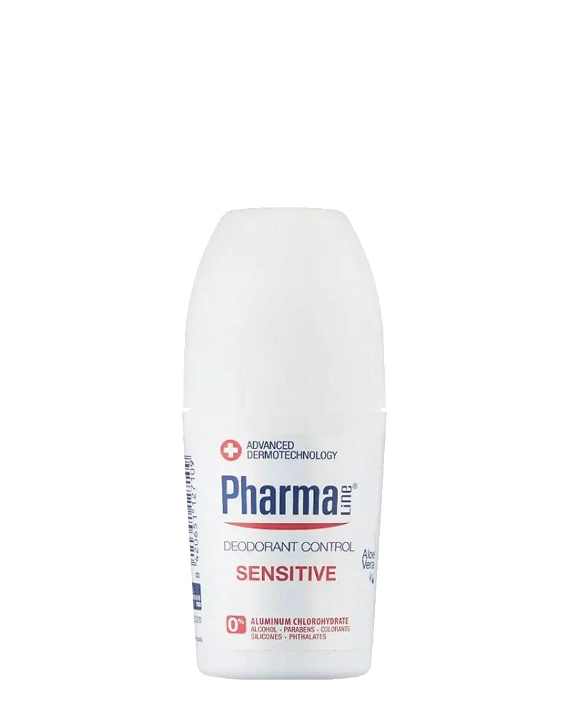 مام رول فارمالاین 50 میل پوستهای حساس زولفوم پوست و مو herbal zolfom hair skin pharmaline deodorant sensitive