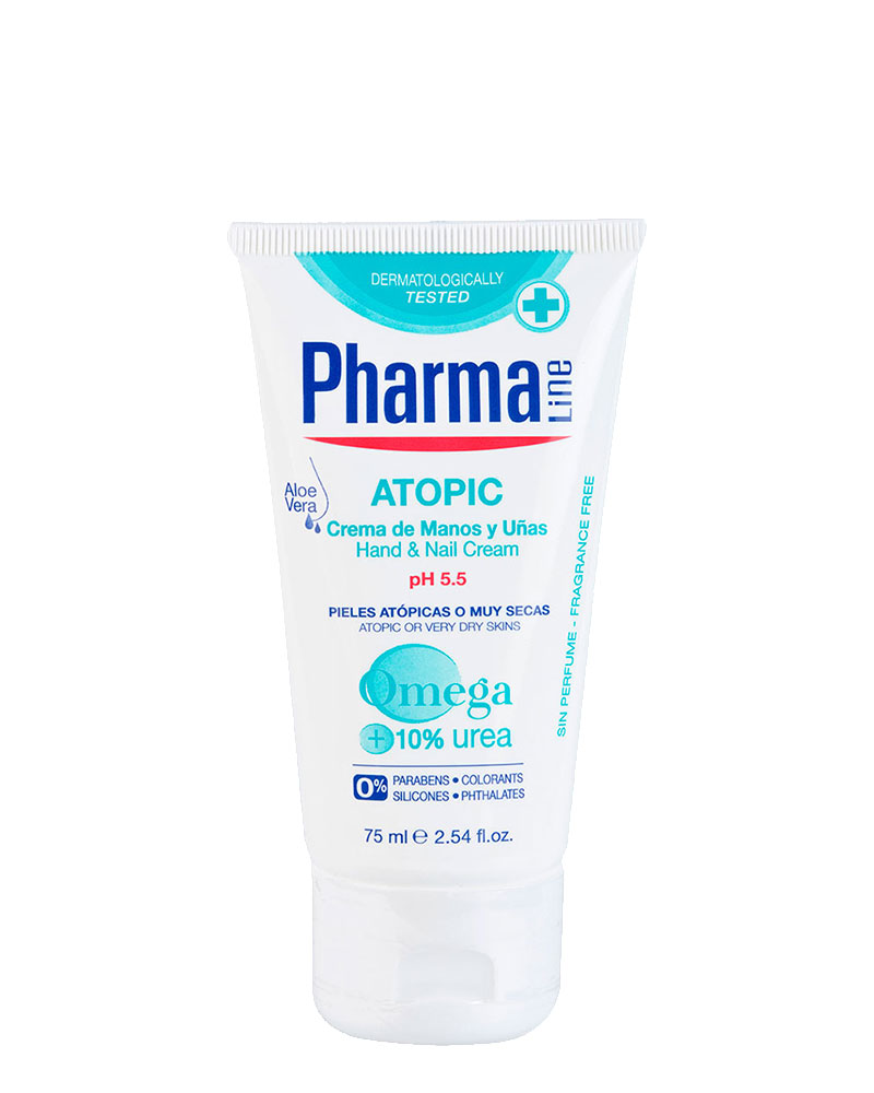 کرم دست و ناخن فارمالاین 75میل پوستهای آتوپیک و آلرژیک زولفوم پوست و مو herbal zolfom hair skin pharmaline hand-nail cream atopic