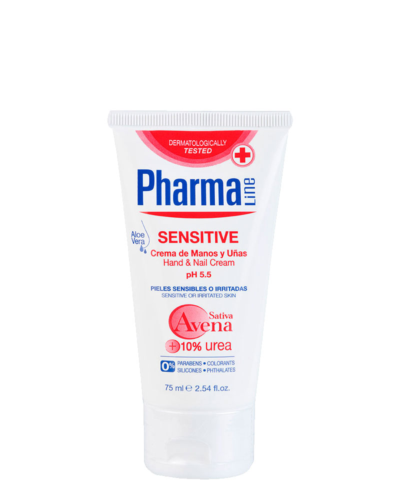 کرم دست و ناخن فارمالاین 75میل پوستهای حساس زولفوم پوست و مو herbal zolfom hair skin pharmaline hand-nail cream sensitive