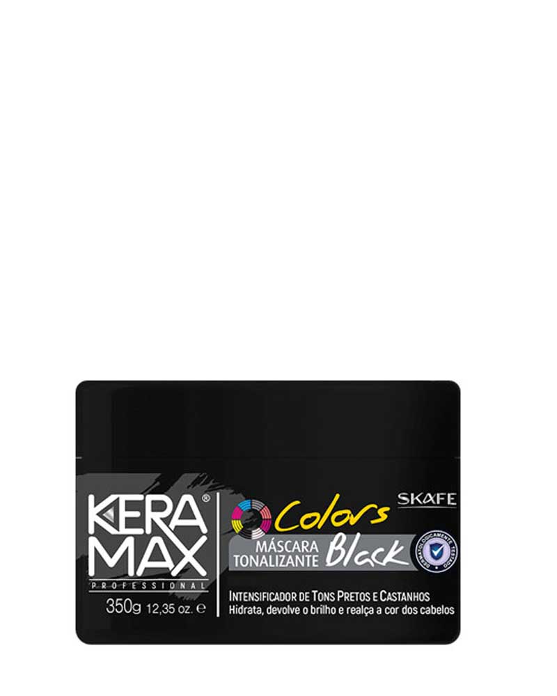ماسک پیگمنتی زغالی کرامکس 350 گرم اسکیف Skafe کد 40572 Black Keramax Colors Toning Mask 350g zolfom زلفوم آموزش و فروش تخصصی مراقبت از مو و پوست