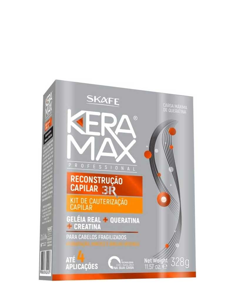Keremax Reconstruction Kit 328 gr کیت درمان موخوره کرامکس 328 گرم zolfom زلفوم آموزش و فروش تخصصی مراقبت از مو و پوست