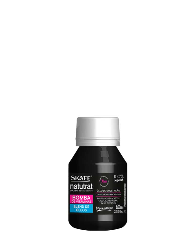 روغن هبدرولیز بمب وبتامین 60 میل ناتوترات Skafe Blend Oil VitaminBomb zolfom زلفوم آموزش و فروش تخصصی مراقبت از مو و پوست