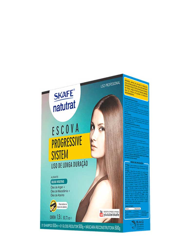 سیستم صافی مو پراگرسیو ناتوترات 1500 میل Progressive Brush Sys- tem Natutrat 1500ml zolfom زلفوم آموزش و فروش تخصصی مراقبت از مو و پوست