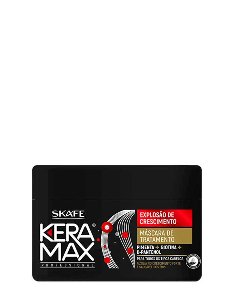 ماسک درمانی رشد انفجاری کرامکس 350 گرمی اسکیف Skafe کد 40494 Máscara de Tratamento Keramax Explosão de Crescimento 350g zolfom زلفوم آموزش و فروش تخصصی مراقبت از مو و پوست