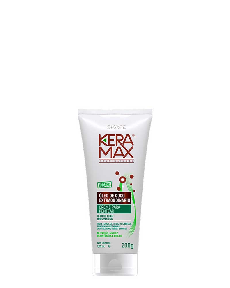 ماسک بدون آبکشی تغذیه عمیق کرامکس 200 گرمی اسکیف Skafe Keramax Extraordinary Coconut Oil Kit zolfom زلفوم آموزش و فروش تخصصی مراقبت از مو و پوست