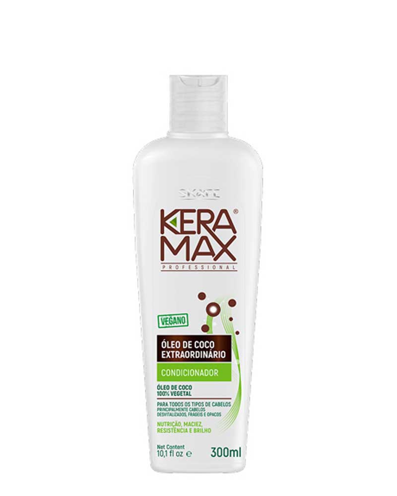 نرم کننده تغذیه عمیق کرامکس 300 گرمی اسکیف Skafe Keramax Extraordinary Coconut Oil Kit zolfom زلفوم آموزش و فروش تخصصی مراقبت از مو و پوست