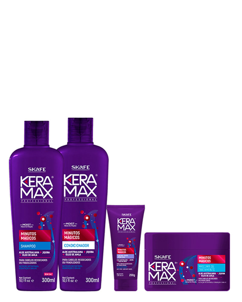 کیت مراقبتی- درمانی دقایق جادویی کرامکس Keramax Minutos Mágicos zolfom زلفوم آموزش و فروش تخصصی مراقبت از مو و پوست
