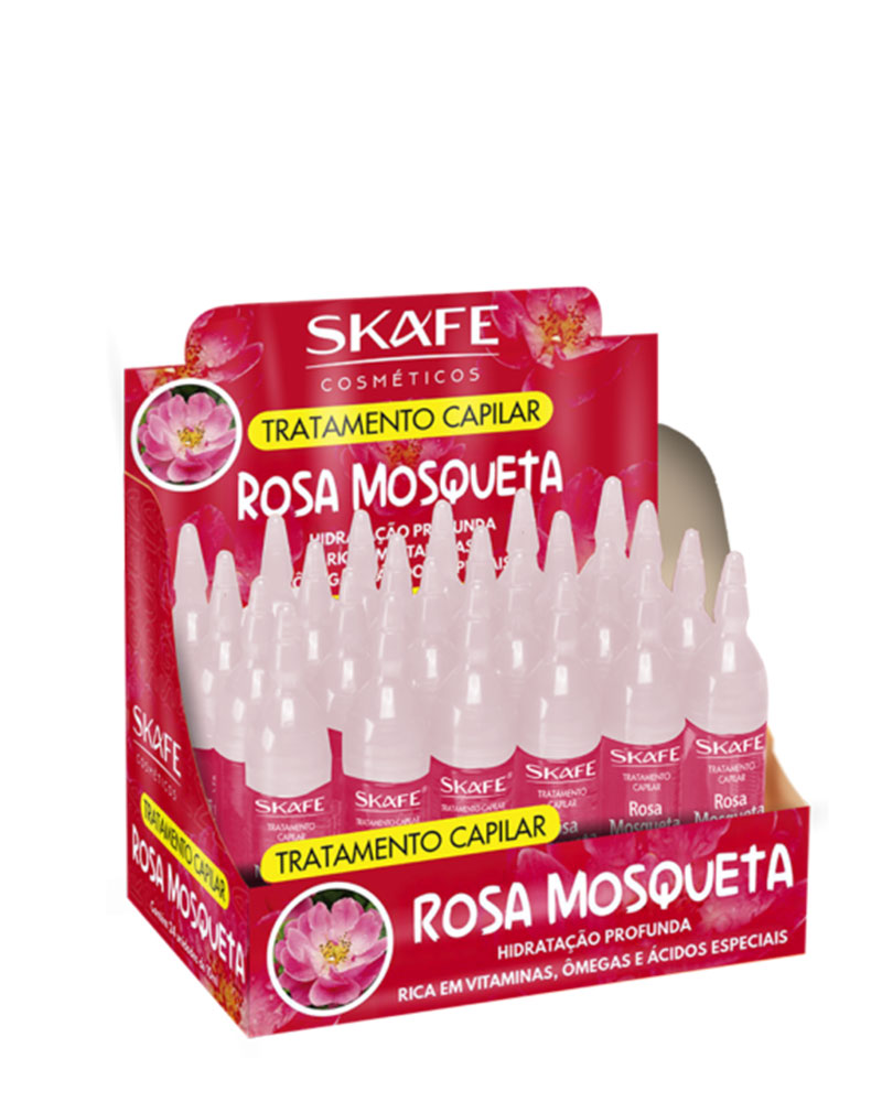 آمپول درمانی یونیزه هیدرولیز عصاره گل رز SAKFE ROSEHIP AMPOULE zolfom زلفوم آموزش و فروش تخصصی مراقبت از مو و پوست