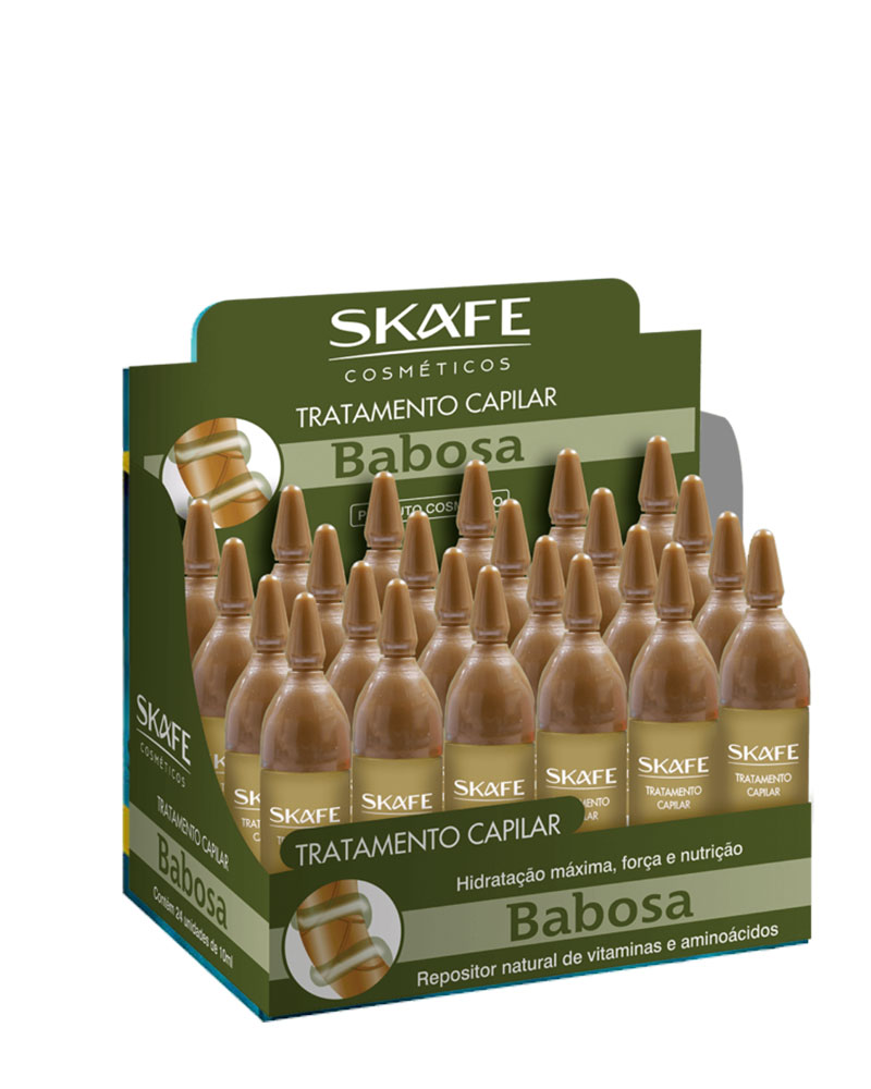 SKAFE ALOE VERA OIL AMPOULE آمپول درمانی هیدرولیز یونیزه آلوئه‌ورا zolfom زلفوم آموزش و فروش تخصصی مراقبت از مو و پوست