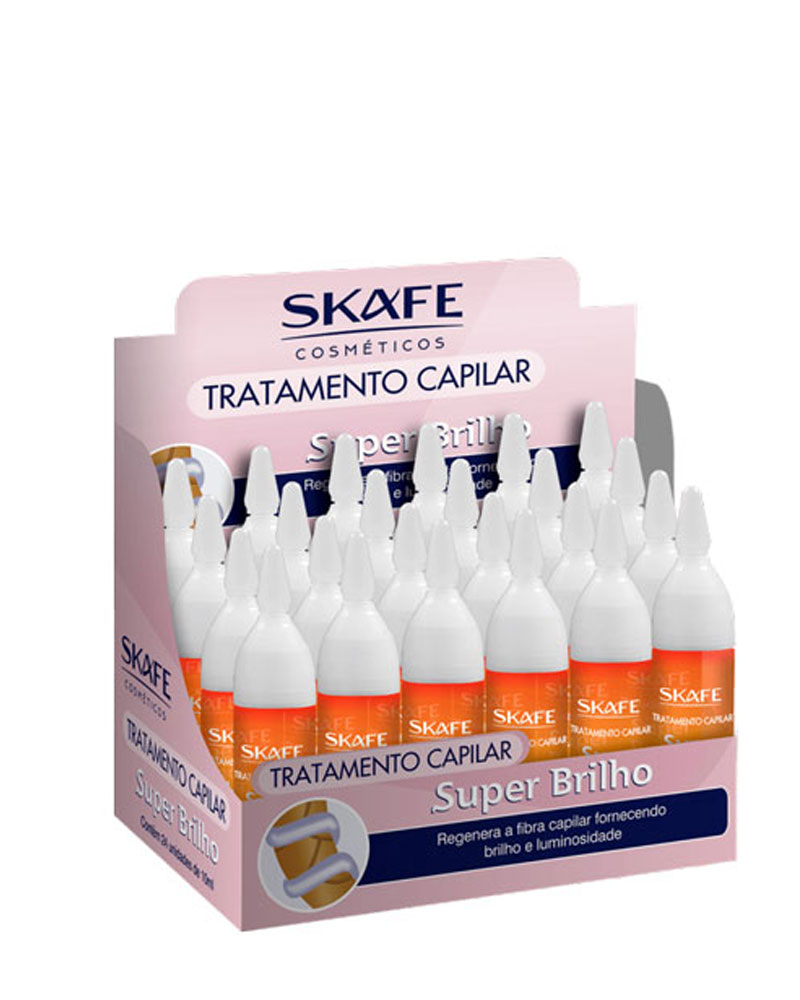 SKAFE SUPER SHINE AMPULE آمپول درمانی یونیزه براق کننده فیبر مو اسکیف zolfom زلفوم آموزش و فروش تخصصی مراقبت از مو و پوست