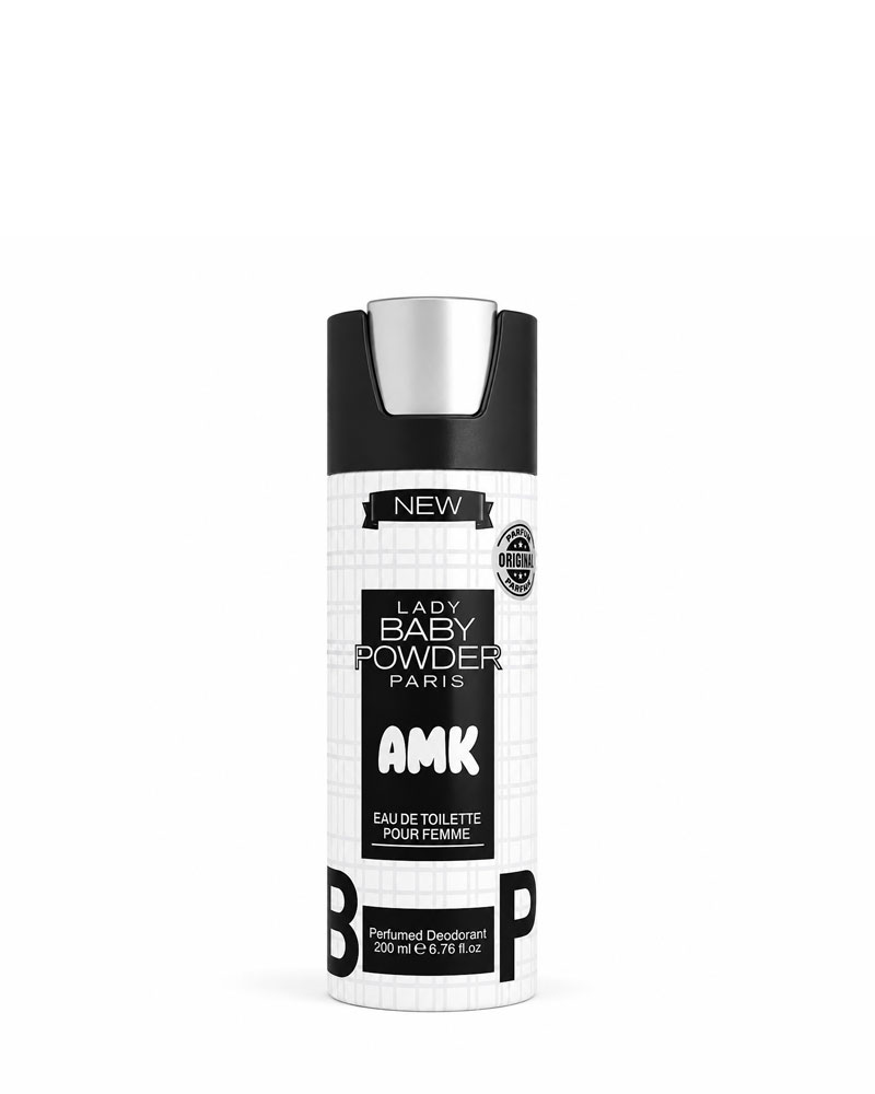 اسپری بدن بیبی پادر مشکی baby powder